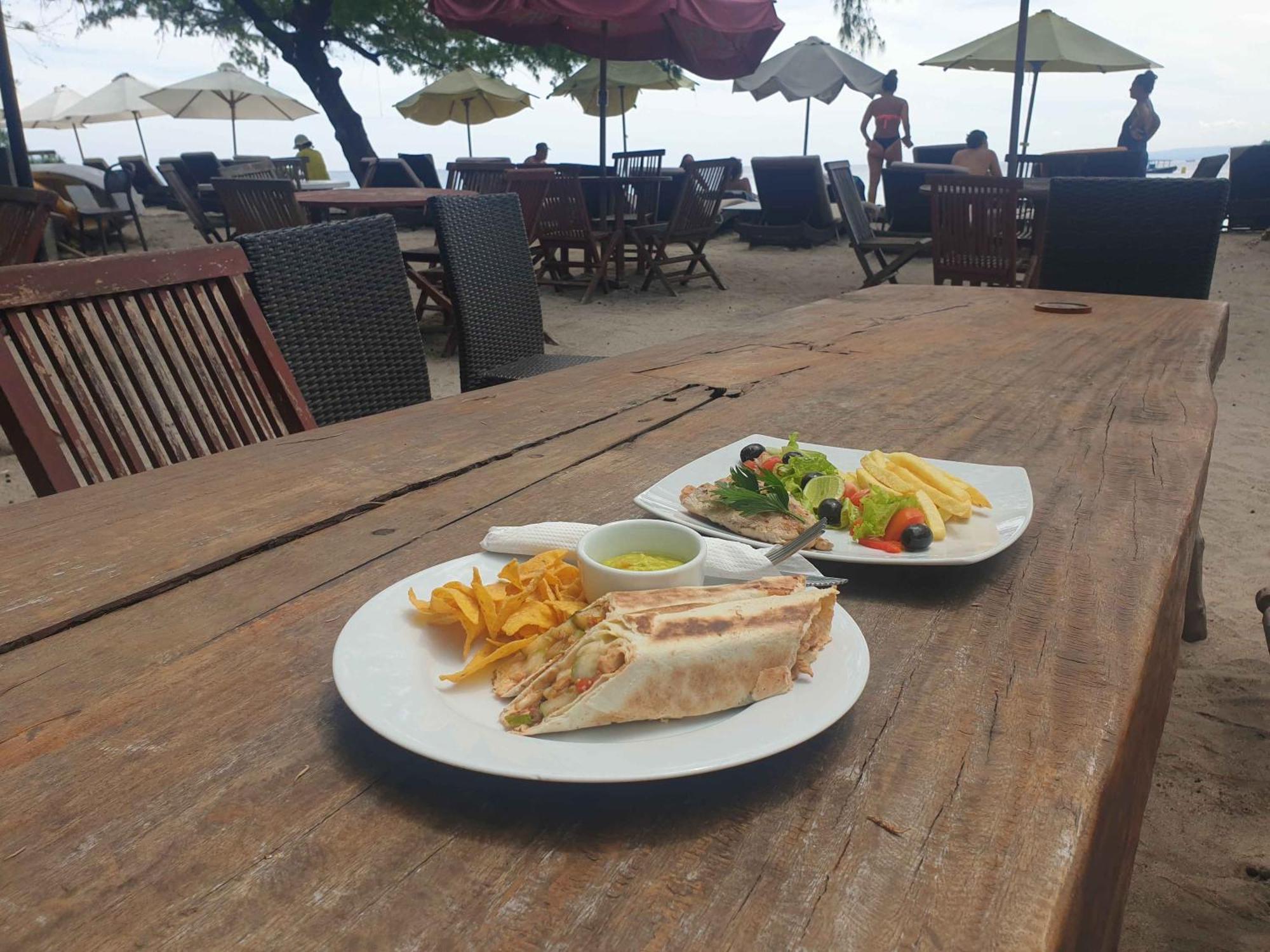 Wah Resort Gili Trawangan Bagian luar foto
