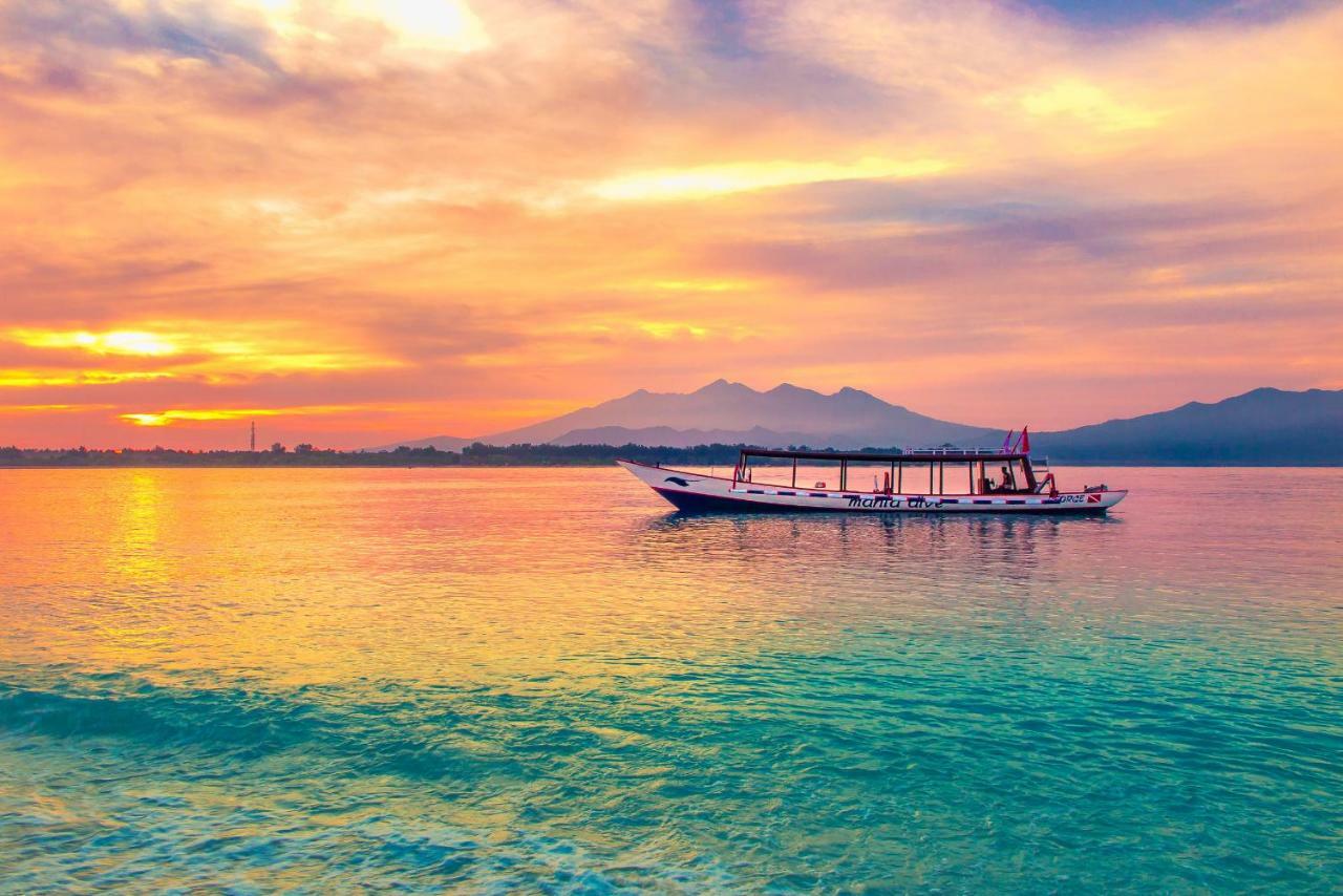 Wah Resort Gili Trawangan Bagian luar foto